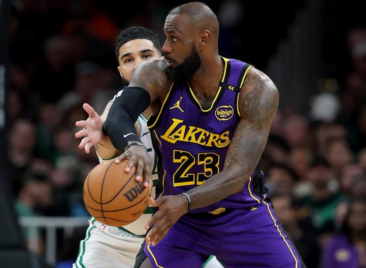 除圣誕大戰(zhàn)外，上周湖人vs凱爾特人創(chuàng)NBA近7年常規(guī)賽收視率新高