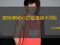 底特律城VS匹茲堡獵犬河隊(duì)